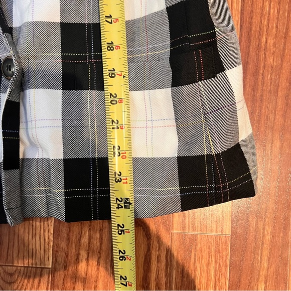 VINTAGE | Amanda Smith plaid boxy oversized double breasted blazer - Picture 9 of 10